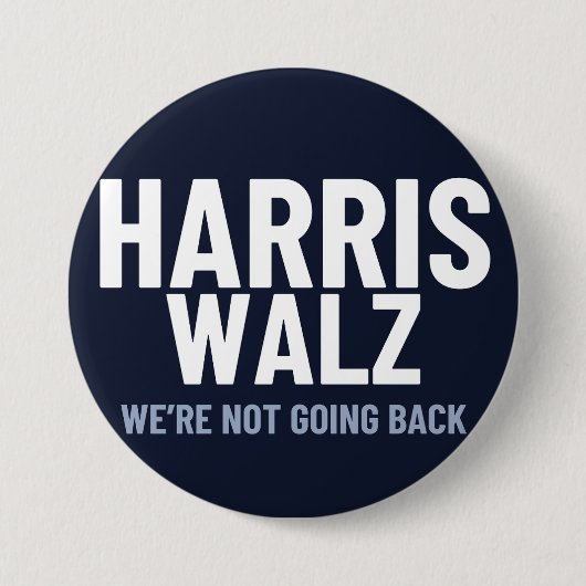 Ronde Button, groot, 3 inch Ronde Button 7,6 Cm (Voorkant)