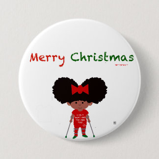 Ronde Button, groot, 3 inch Ronde Button 7,6 Cm