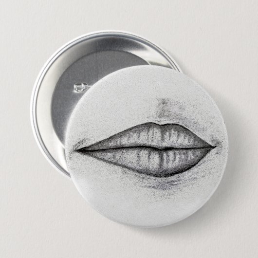 Ronde Button, groot, 3 inch Ronde Button 7,6 Cm (Voorkant /achterkant)