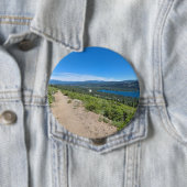 Ronde Button, grote, 4 inch Ronde Button 4,0 Cm (In situ)