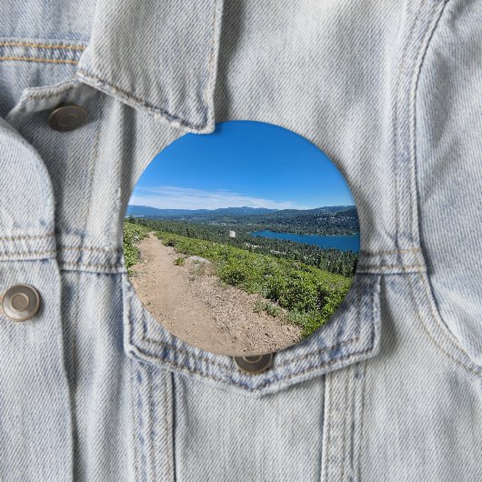 Ronde Button, grote, 4 inch Ronde Button 4,0 Cm (In situ)