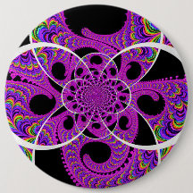 Ronde Button, kolossaal, 6 inch