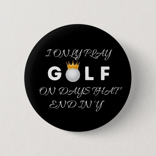Ronde Button met golfdesign (Voorkant)
