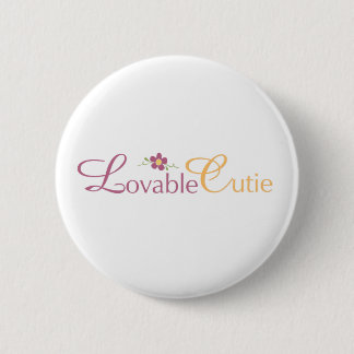Ronde Button met losse stropdas