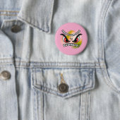 Ronde Button: Mind Your Own (roze) Button 5,7 Cm (In situ)