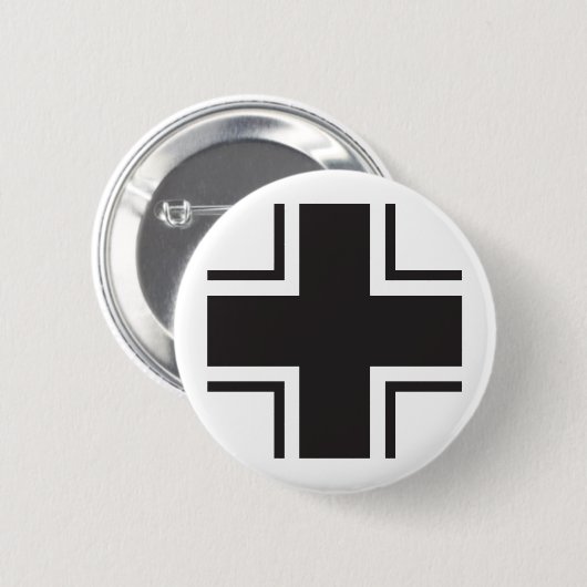 Ronde Button - Tweede Wereldoorlog in Luftwaffe (Voorkant /achterkant)