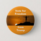 RONDE BUTTON VAN 2,25 INCH (Voorkant)