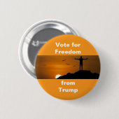 RONDE BUTTON VAN 2,25 INCH (Voorkant /achterkant)