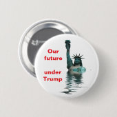 RONDE BUTTON VAN 2,25 INCH (Voorkant /achterkant)