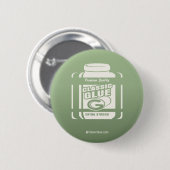 Ronde Button van de Klassieke lijm (Voorkant /achterkant)