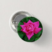 Ronde Button voor éénroze roze roze roze (Voorkant /achterkant)