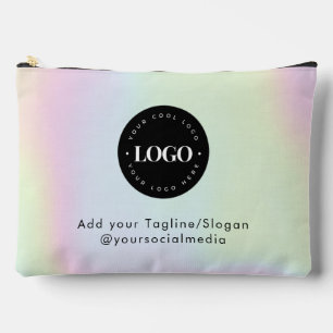 Ronde Cirkel Aangepaste Logo Holografische Stijl b Etui