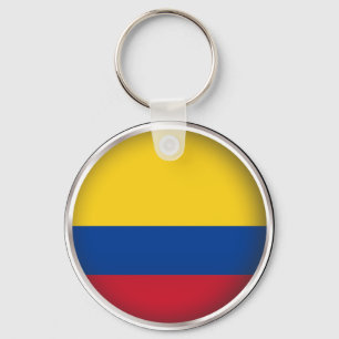 Ronde Colombia Sleutelhanger