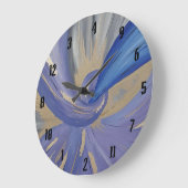 Ronde crazy watch grote klok (Hoek)