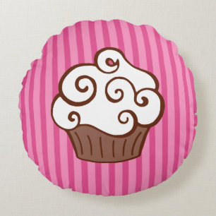 Ronde Cupcake Kussen