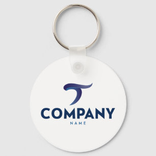 Ronde Custom Logo Sleutelhanger Branded Giveaway E