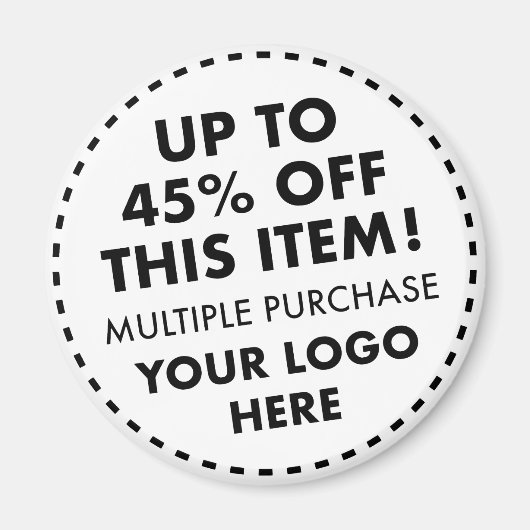 Ronde Custom Magnet 45% OFF Bulk Kopen Korting (Voorkant)