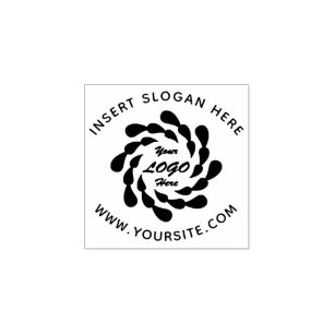 Ronde Custom Uw Bedrijf Logo Stempel