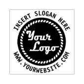 Ronde Custom Uw Bedrijf Zakelijke Logo Rubberstempel (Afrduk)