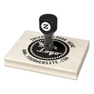 Ronde Custom Uw Bedrijf Zakelijke Logo Rubberstempel