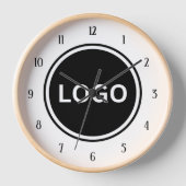 Ronde decoratie van kantoor van het merk logo (Voorkant)