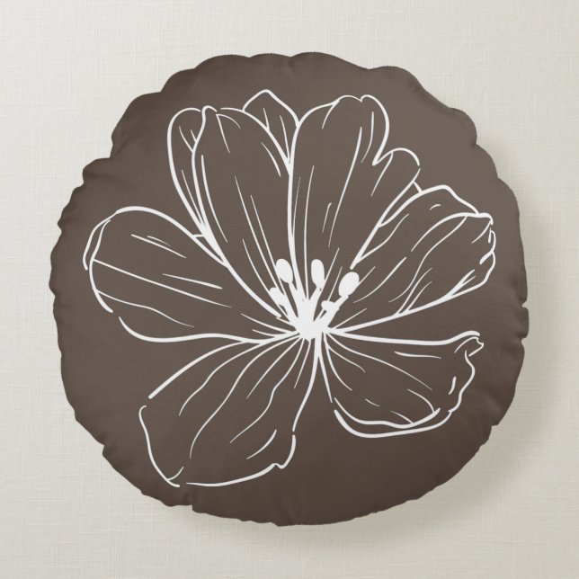 Ronde decoratieve kussens (40,6 cm) (Voorkant)