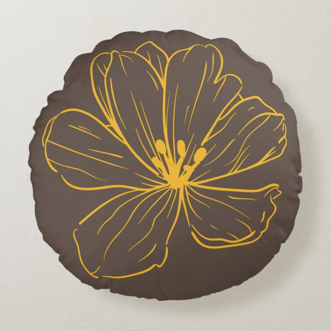 Ronde decoratieve kussens (40,6 cm) (Voorkant)