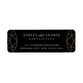 Ronde Diamanten Geometrisch Monogram Stijlvolle Tr Etiket