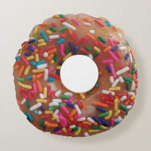 Ronde Donut Sprinkles Decor Pillow Rond Kussen