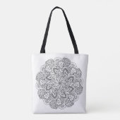 Ronde Doodle 2 Tote Bag (Achterkant)
