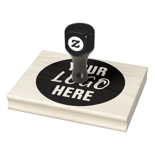 Ronde Douane Uw Logo van het Bedrijf Rubberstempel (Stempel)