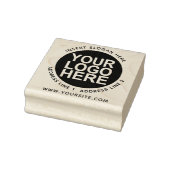 Ronde Douane Uw Logo van het Bedrijf Rubberstempel (Stempel)