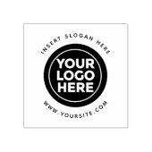 Ronde Douane Uw Logo van het Bedrijf Rubberstempel (Afrduk)