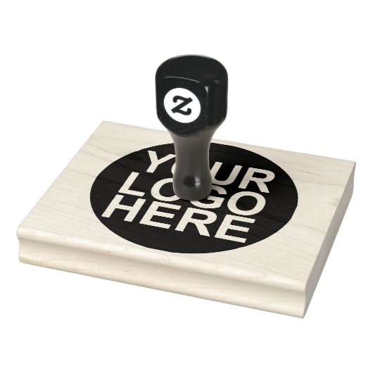 Ronde Douane Uw Logo van het Bedrijf Rubberstempel (Stempel)