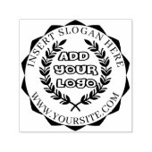 Ronde Douane Uw Logo van het Bedrijf Zelfinktende Stempel (Design)