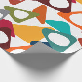 Ronde driehoeken cadeaupapier (Hoek)