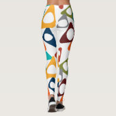 Ronde driehoeken leggings (Achterkant)