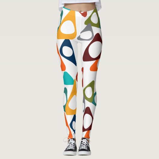 Ronde driehoeken leggings (Voorkant)