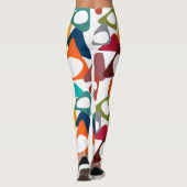 Ronde driehoeken leggings (Achterkant)