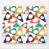 Ronde driehoeken muismat (Voorkant)