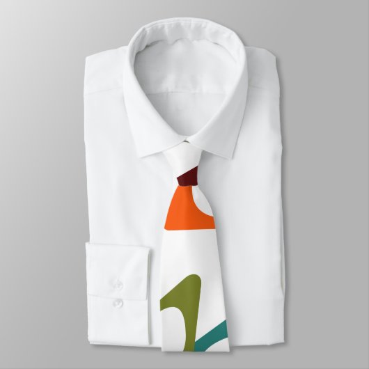 Ronde driehoeken stropdas (Gebonden)