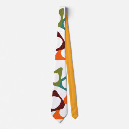 Ronde driehoeken stropdas