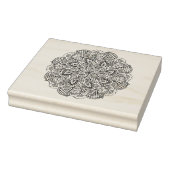 Ronde droogkast rubberstempel (Stempel)