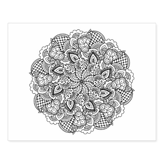 Ronde droogkast rubberstempel (Afrduk)