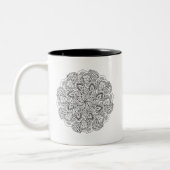 Ronde droogkast tweekleurige koffiemok (Links)