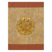 Ronde eik laat cluster tafelkleed (Voorkant)