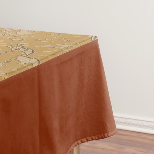 Ronde eik laat cluster tafelkleed (Voorbeeld)