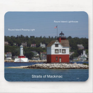 Ronde eilanden Passage Lights mousepad Muismat