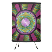 Ronde en kleurrijke moderne, decoratieve fractale 