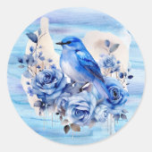 Ronde envelop afdichting Sticker (Voorkant)